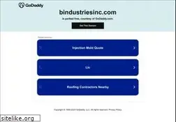 Sites similar to bindustriesinc.com