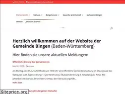 Sites similar to bingen-hohenzollern.de