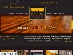 Sites similar to binghamlumber.com