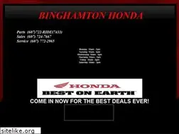 Sites similar to binghamtonhonda.net