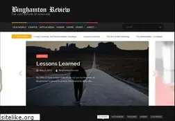 Sites similar to binghamtonreview.com