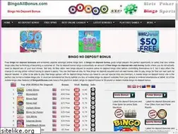 Sites similar to bingoallbonus.com