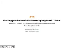 Sites similar to bingositesi-777.com