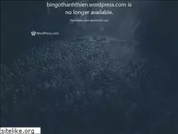 Sites similar to bingothanhthien.wordpress.com
