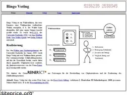 Sites similar to bingovoting.de
