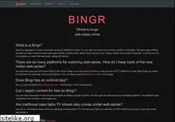 Sites similar to bingr.in