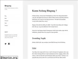 Sites similar to bingung.my.id