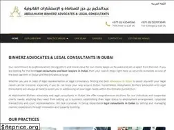 Sites similar to binherzadvocates.ae
