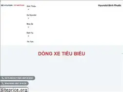 Sites similar to binhphuochyundai.com.vn