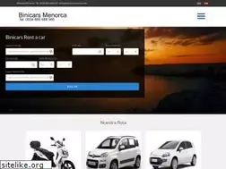 Sites similar to binicarsmenorca.com
