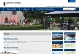 Sites similar to binningen.ch
