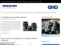 Sites similar to binocularsguides.com