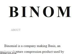 Sites similar to binomial.info