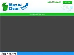 Sites similar to binsbeclean.com