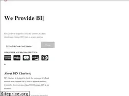 Sites similar to binschecker.org