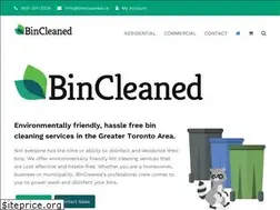 Sites similar to binscleaned.net