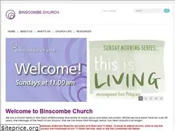 Sites similar to binscombechurch.org