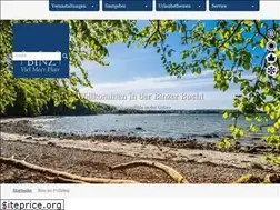 Sites similar to binzer-bucht.de