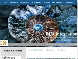Sites similar to bio-integration.org