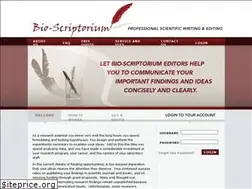 Sites similar to bio-scriptorium.com