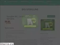 Sites similar to bio-spiruline.com