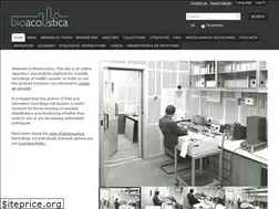 Sites similar to bio.acousti.ca