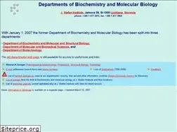 Sites similar to bio.ijs.si