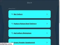 Sites similar to bio.in