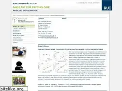 Sites similar to bio.psy.ruhr-uni-bochum.de
