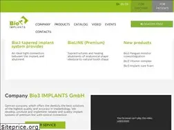 Sites similar to bio3-implants.com