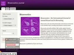 Sites similar to bioacoustics.info