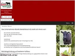 Sites similar to bioalb-weidefleisch.de