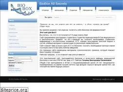 Sites similar to biobox.spb.ru