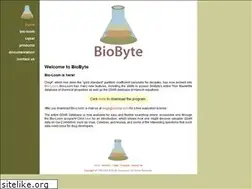 Sites similar to biobyte.com