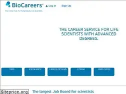 Sites similar to biocareers.com
