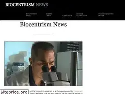 Sites similar to biocentrismnews.com