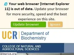 Sites similar to biochemistry.ucr.edu