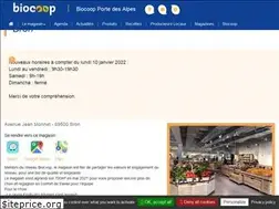 Sites similar to biocoop-portedesalpes.fr