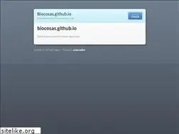 Sites similar to biocosas.github.io