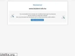 Sites similar to biodent-info.hu