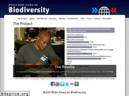 Sites similar to biodiversity.wwviews.org