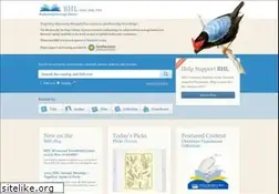 Sites similar to biodiversitylibrary.org