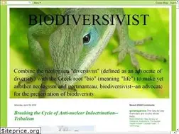 Sites similar to biodiversivist.com