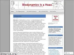 Sites similar to biodynamicshoax.wordpress.com