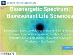 Sites similar to bioenergeticspectrum.com