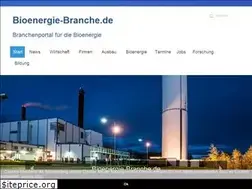 Sites similar to bioenergie-branche.de