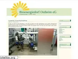Sites similar to bioenergiedorf-ostheim.de