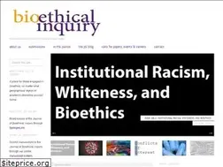 Sites similar to bioethicalinquiry.com