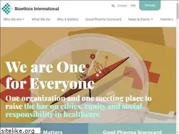 Sites similar to bioethicsinternational.org