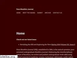 Sites similar to bioethicsjournal.com